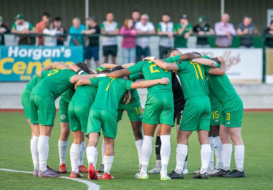 Kerry FC huddle