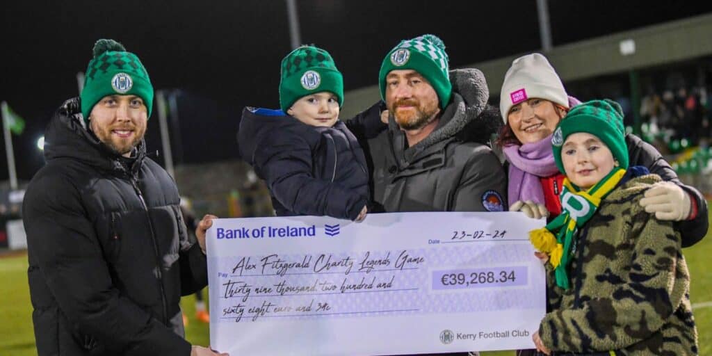 Kerry FC raise over €39,000 for the Fitzgerald family