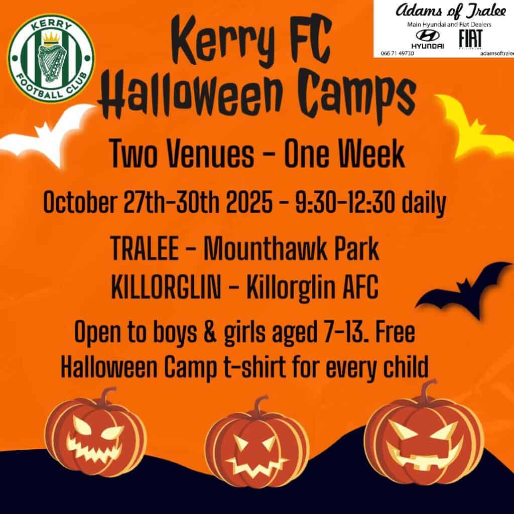 Kerry FC Halloween Camps