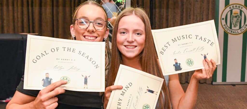 Record turnout for Kerry FC’s 2025 Celebration and Awards night in Tralee