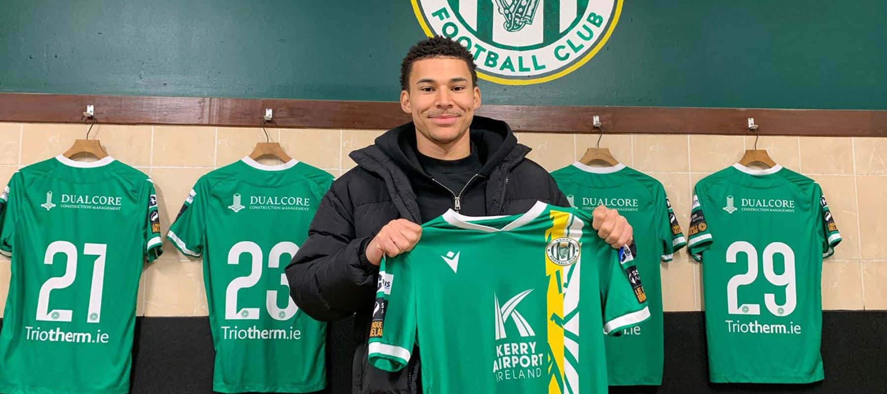 Kieran Cooney signs for Kerry FC from Finn Harps