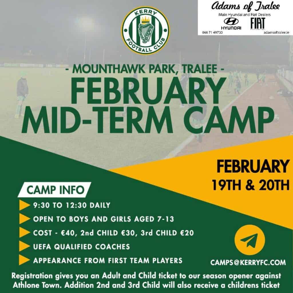 Kerry FC February mid-term Camp