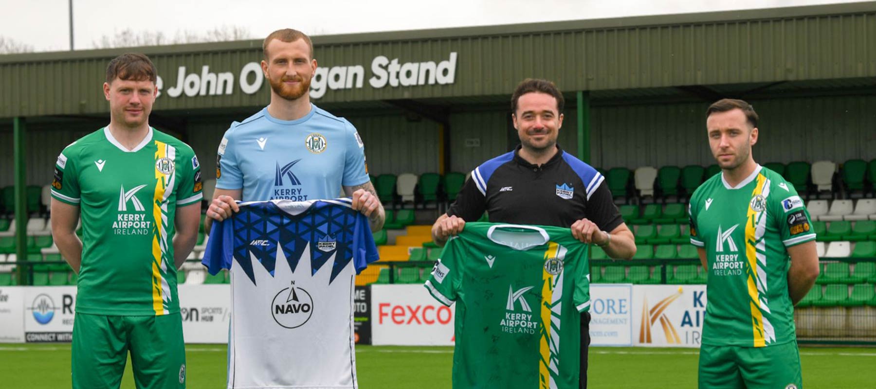 Kerry FC teams up with one of the county’s newest clubs, Kerry Padel Centre, for a unique partnership